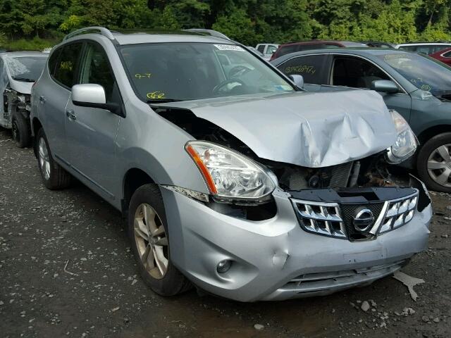 JN8AS5MV7DW602760 - 2013 NISSAN ROGUE S SILVER photo 1