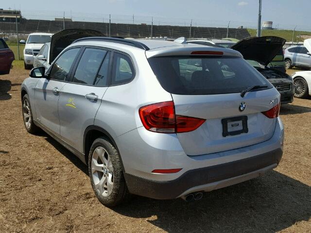 WBAVM1C57DVW44222 - 2013 BMW X1 SDRIVE2 GRAY photo 3