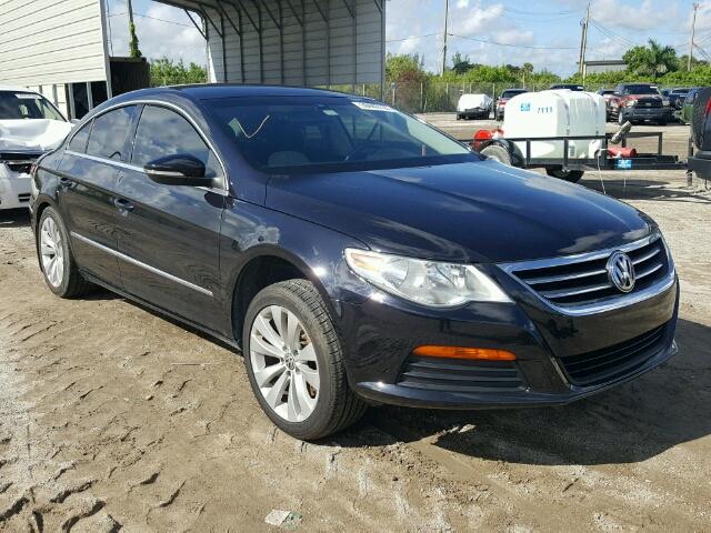 WVWMN7AN6CE522774 - 2012 VOLKSWAGEN CC SPORT BLACK photo 1