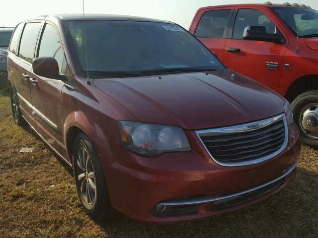 2C4RC1HG4ER361282 - 2014 CHRYSLER TOWN & COU 栗色 照片 1