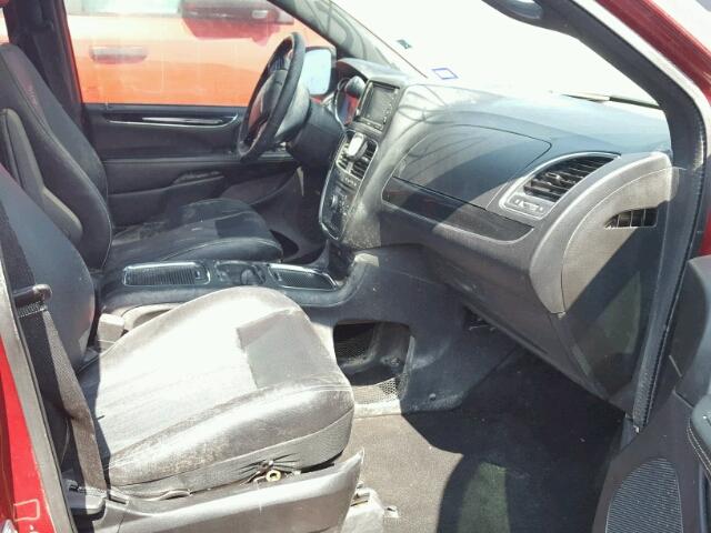 2C4RC1HG4ER361282 - 2014 CHRYSLER TOWN & COU 栗色 照片 5