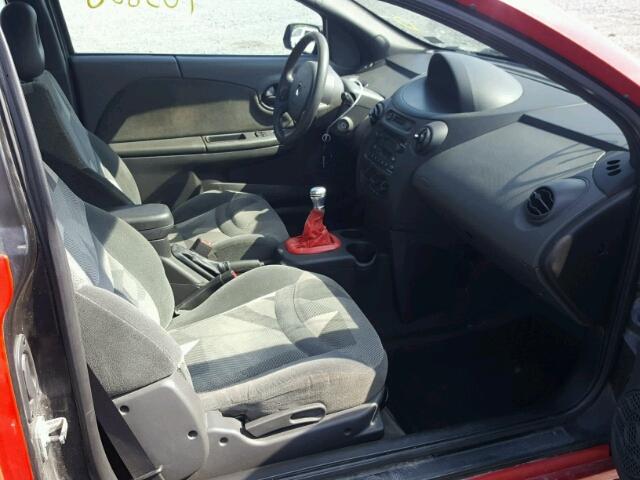 1G8AV12F53Z199943 - 2003 SATURN ION LEVEL RED photo 5