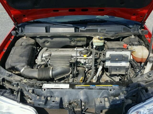 1G8AV12F53Z199943 - 2003 SATURN ION LEVEL RED photo 7
