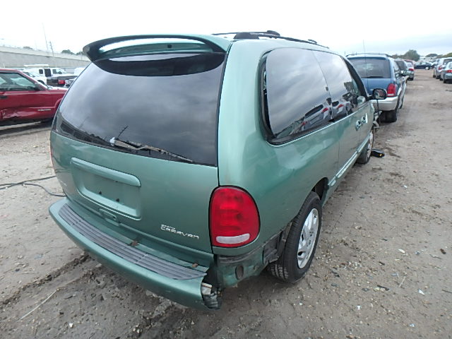 2B4GP44G9XR305468 - 1999 DODGE GRAND CARA GREEN photo 4