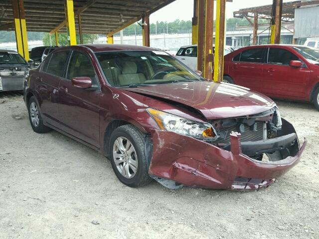 1HGCP26418A064098 - 2008 HONDA ACCORD LX- BURGUNDY photo 1