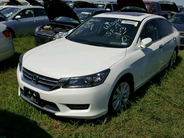 1HGCR2F76FA089452 - 2015 HONDA ACCORD WHITE photo 2