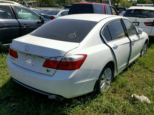 1HGCR2F76FA089452 - 2015 HONDA ACCORD WHITE photo 4