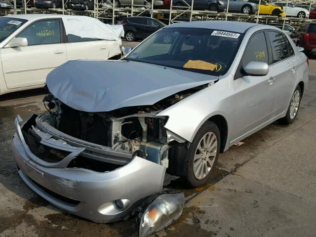 JF1GE61658G508401 - 2008 SUBARU IMPREZA SILVER photo 2