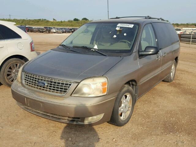 2FMZA52275BA24619 - 2005 FORD FREESTAR S GOLD photo 2