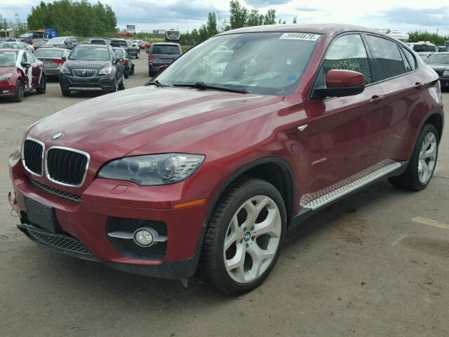 5UXFG43569L224291 - 2009 BMW X6 XDRIVE3 Rot Foto 2