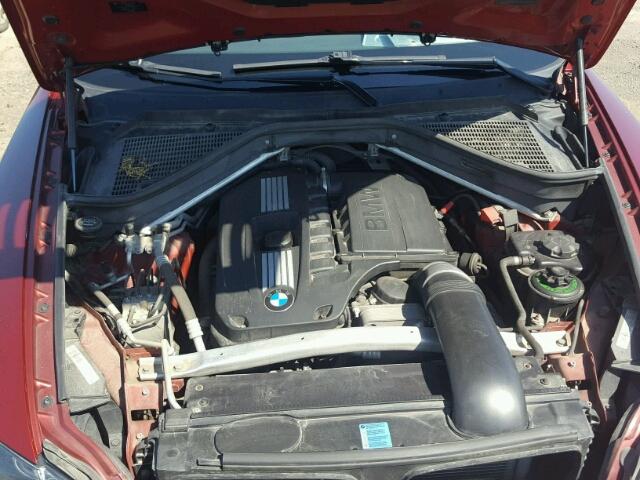 5UXFG43569L224291 - 2009 BMW X6 XDRIVE3 Rot Foto 7