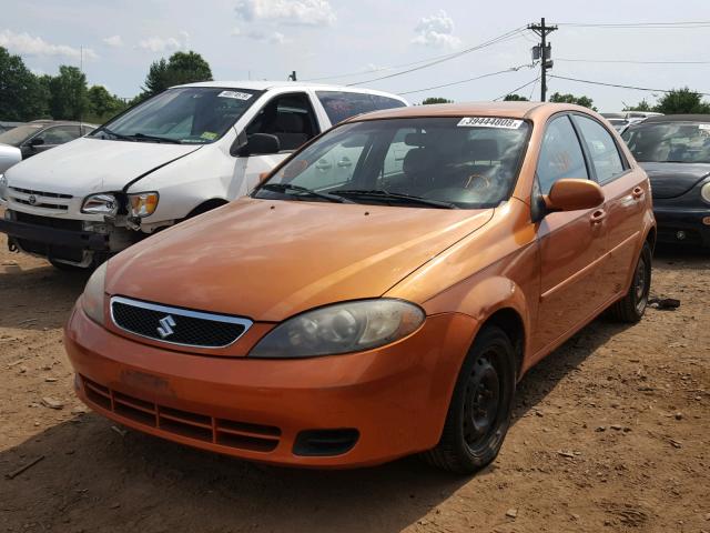 KL5JD66Z07K551292 - 2007 SUZUKI RENO BASE ORANGE photo 2