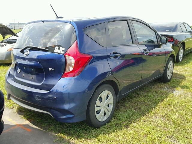 3N1CE2CPXHL355391 - 2017 NISSAN VERSA NOTE BLUE photo 4