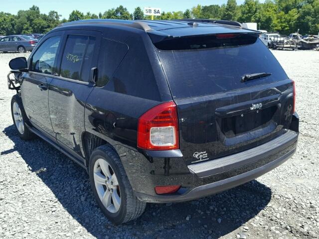 1C4NJCBB0DD246628 - 2013 JEEP COMPASS SP BLACK photo 3