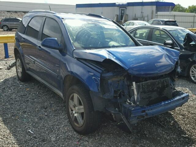 2CNDL53F786305144 - 2008 CHEVROLET EQUINOX LT BLUE photo 1