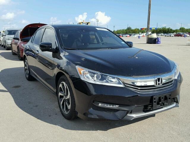 1HGCR2F94HA066224 - 2017 HONDA ACCORD EXL BLACK photo 1