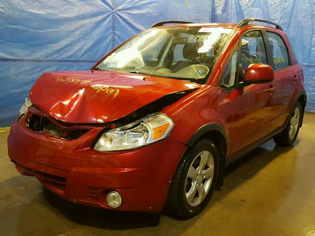 JS2YB5A35C6302491 - 2012 SUZUKI SX4 BASE RED photo 2