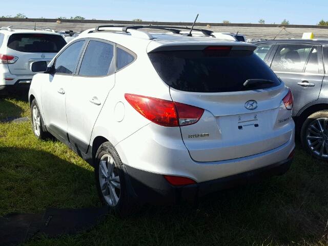 KM8JU3AC7CU397587 - 2012 HYUNDAI TUCSON SILVER photo 3