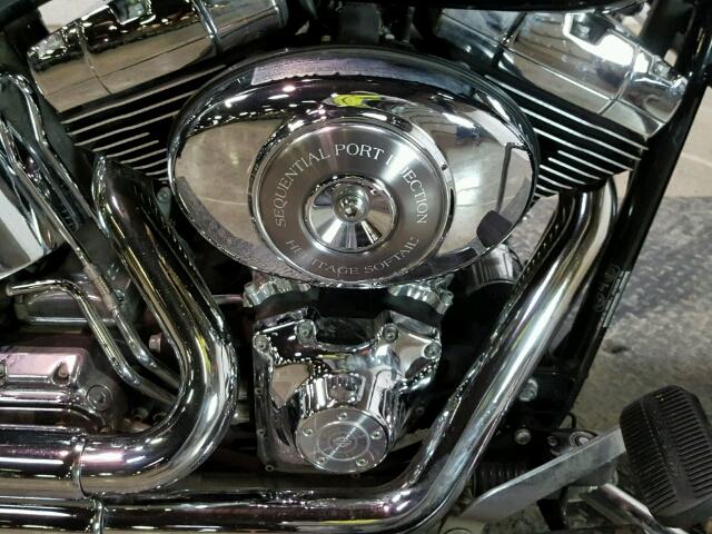 1HD1BWB102Y063304 - 2002 HARLEY-DAVIDSON FLSTCI BLACK photo 5