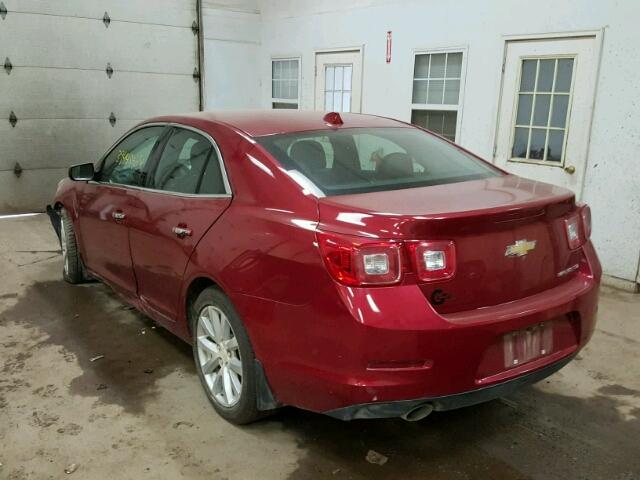 1G11H5SL0EU121489 - 2014 CHEVROLET MALIBU LTZ 红色 照片 3