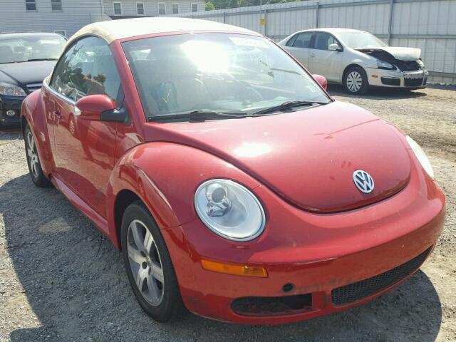 3VWRF31Y36M327068 - 2006 VOLKSWAGEN NEW BEETLE 红色 照片 1