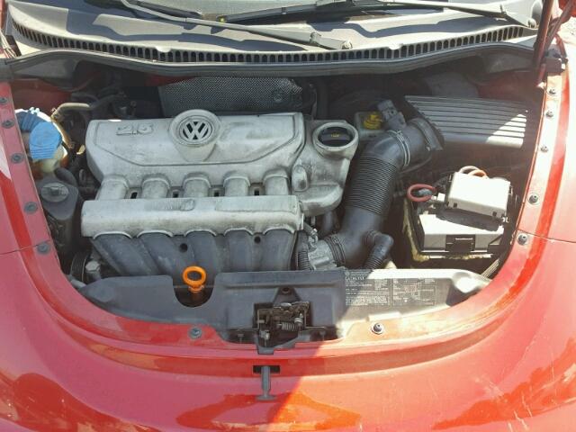 3VWRF31Y36M327068 - 2006 VOLKSWAGEN NEW BEETLE 红色 照片 7