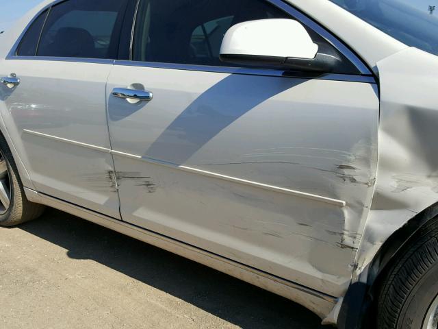 1G1ZC5E07CF222968 - 2012 CHEVROLET MALIBU 1LT 白色 照片 9