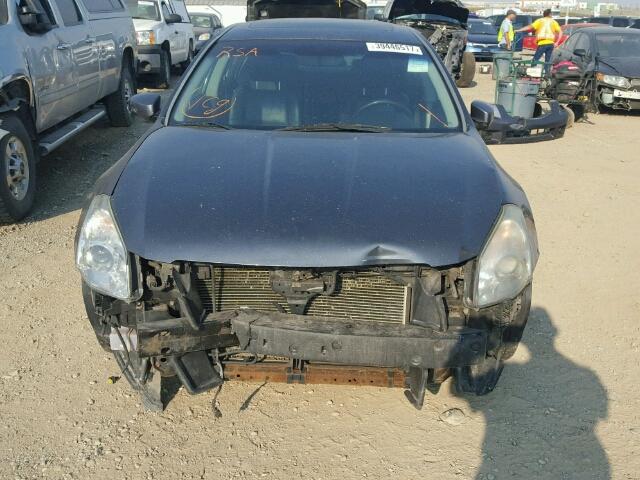 1N4BA41E37C830395 - 2007 NISSAN MAXIMA SE GRAY photo 9