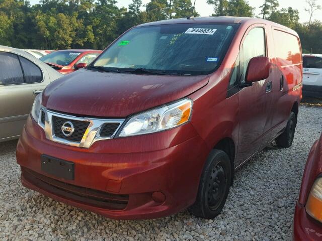 3N6CM0KN8FK692596 - 2015 NISSAN NV 200 2.5 BURGUNDY photo 2