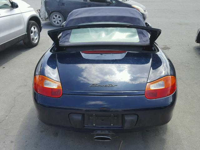 WP0CA2984XU622683 - 1999 PORSCHE BOXSTER BLUE photo 10