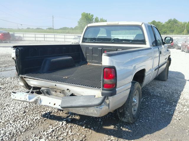 3B7HC13Y11M525410 - 2001 DODGE RAM 1500 SILVER photo 4