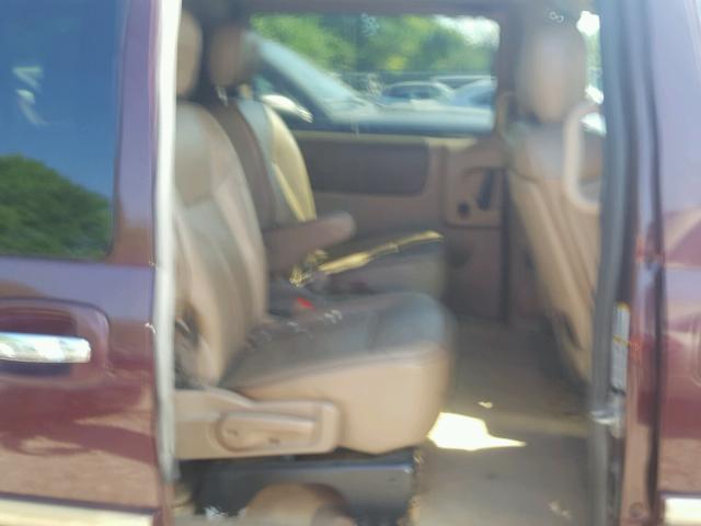 5GADX33L16D238785 - 2006 BUICK TERRAZA CX BURGUNDY photo 6