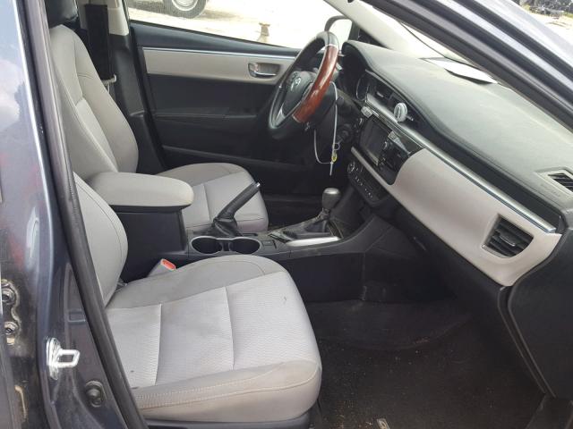 2T1BPRHEXEC153376 - 2014 TOYOTA COROLLA EC 灰色 照片 5