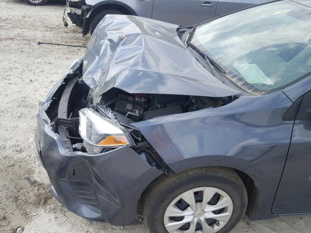 2T1BPRHEXEC153376 - 2014 TOYOTA COROLLA EC 灰色 照片 9