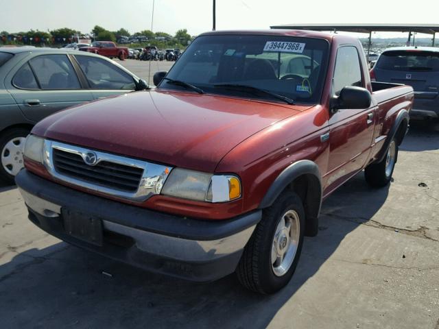 4F4YR12C1XTM34806 - 1999 MAZDA B2500 MAROON photo 2