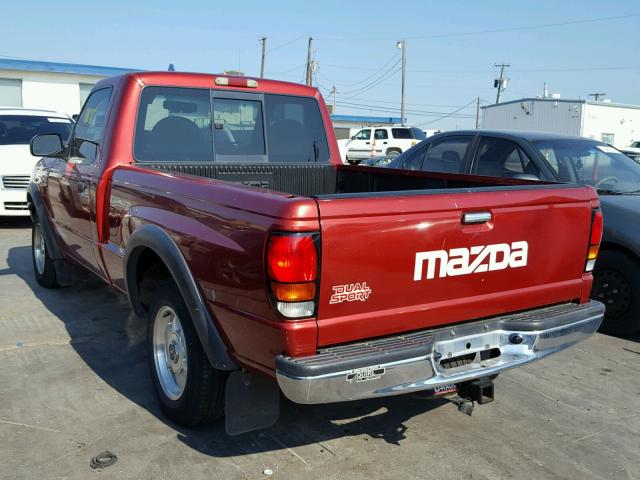 4F4YR12C1XTM34806 - 1999 MAZDA B2500 MAROON photo 3