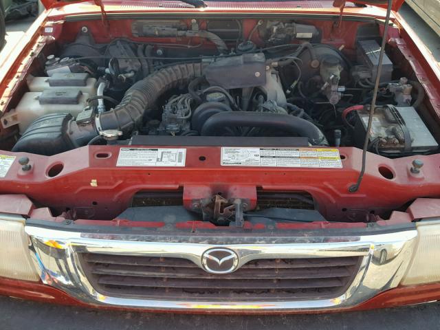 4F4YR12C1XTM34806 - 1999 MAZDA B2500 MAROON photo 7