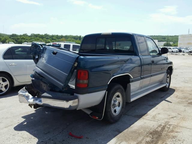 3B7HC13Y2XG118848 - 1999 DODGE RAM 1500 GREEN photo 4