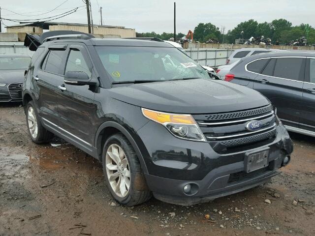 1FM5K8F82FGB15335 - 2015 FORD EXPLORER L BLACK photo 1