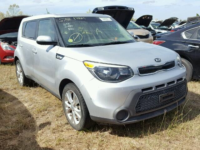 KNDJP3A53E7714926 - 2014 KIA SOUL + SILVER photo 1