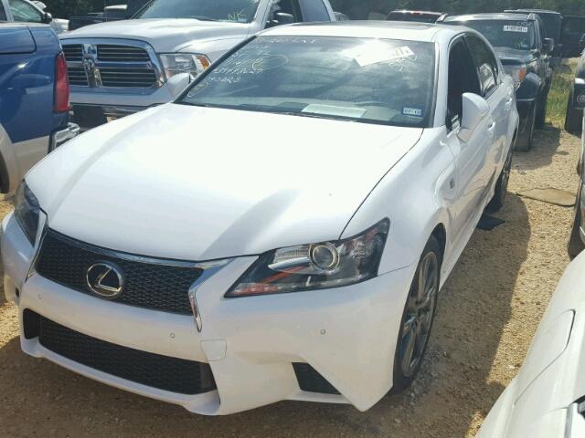 JTHBE1BL9E5040223 - 2014 LEXUS GS 白色 照片 2