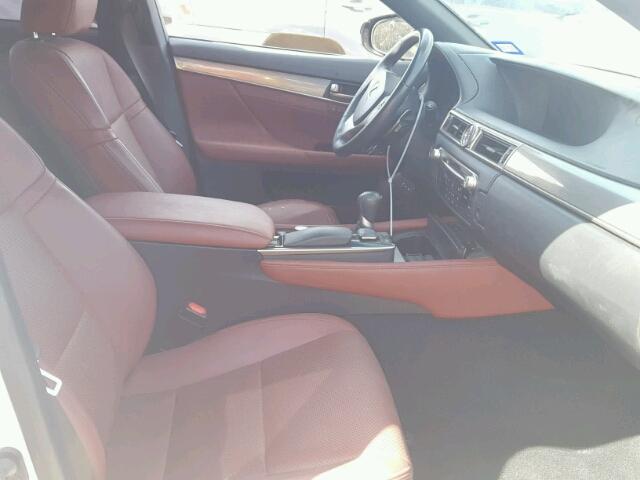 JTHBE1BL9E5040223 - 2014 LEXUS GS 白色 照片 5