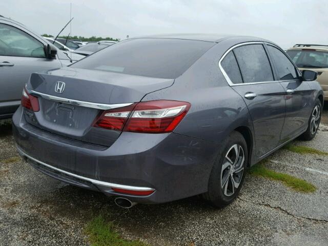 1HGCR2F34HA136784 - 2017 HONDA ACCORD CHARCOAL photo 4