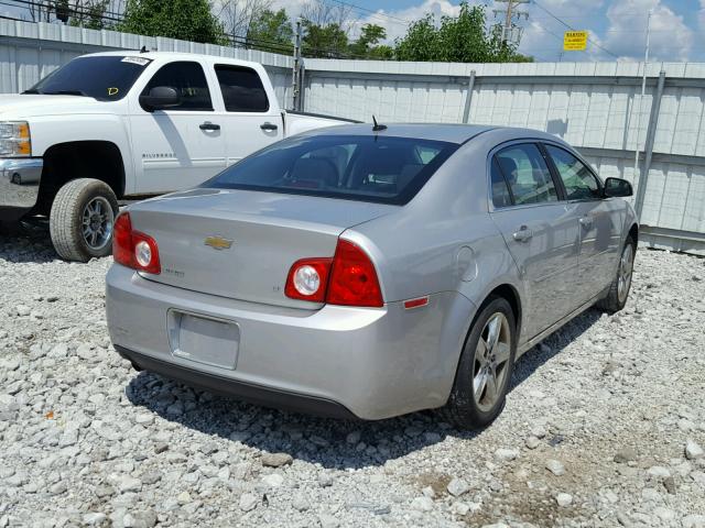 1G1ZH57B18F286477 - 2008 CHEVROLET MALIBU 1LT 银色 照片 4