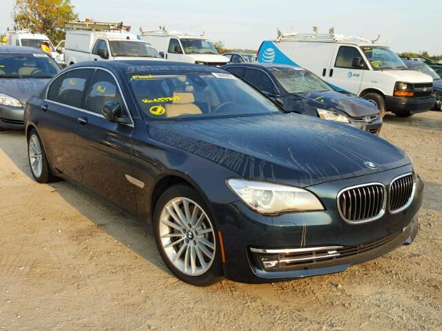 WBAYF8C50ED653707 - 2014 BMW 750 BLUE photo 1