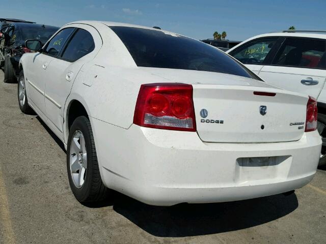 2B3CA3CV7AH107595 - 2010 DODGE CHARGER SX WHITE photo 3