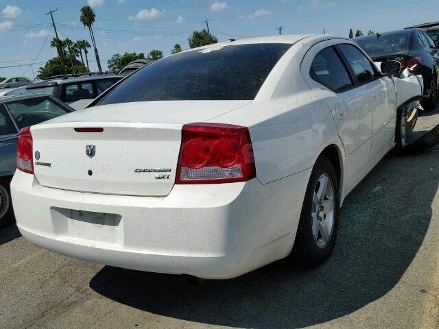 2B3CA3CV7AH107595 - 2010 DODGE CHARGER SX WHITE photo 4