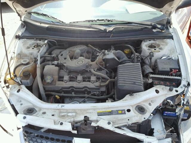 1B3EL46T35N591085 - 2005 DODGE STRATUS SX WHITE photo 7