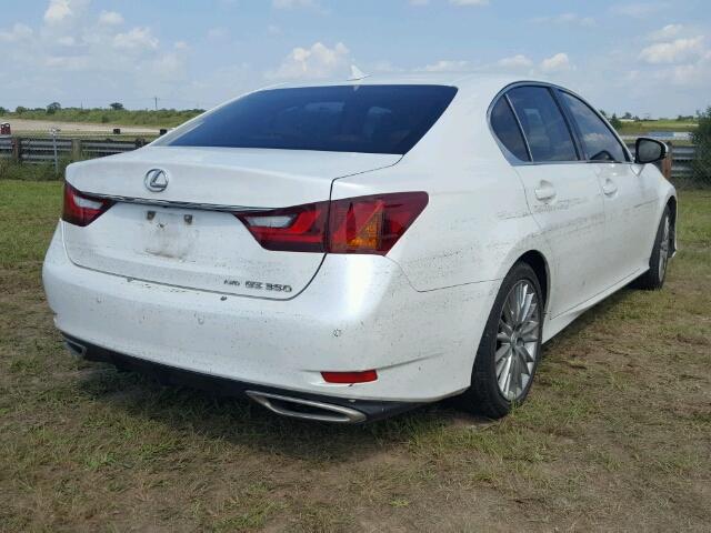 JTHCE1BL9D5003384 - 2013 LEXUS GS 350 WHITE photo 4