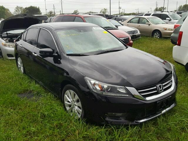 1HGCR2F81FA224006 - 2015 HONDA ACCORD EXL BLACK photo 1